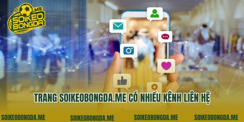 Trang eina.io có nhiều kênh liên hệ